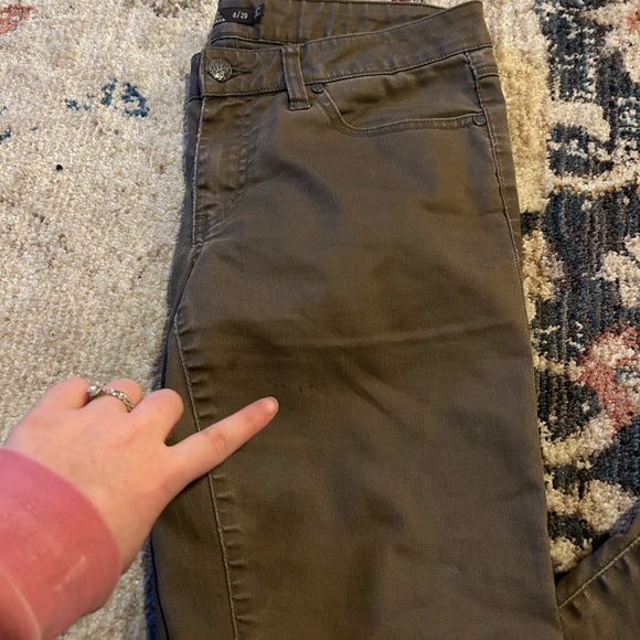 Women’s Prana Grey / Brown 8/29 Pants - Picture 2 of 5